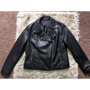 Forever21 Plus Faux Leather Jacket